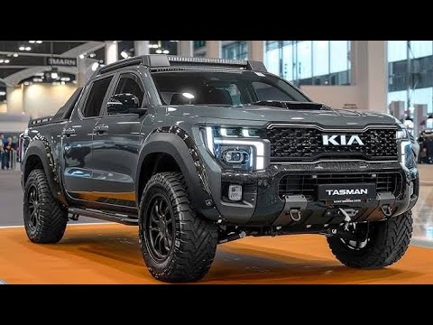 2025 Kia Tasman Unveiled - The Most Powerful Pickup Truck - YouTube