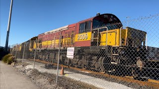 TasRail Burnie Yard on a Saturday afternoon