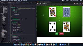 BlackJack App in React - by Jen Valladares