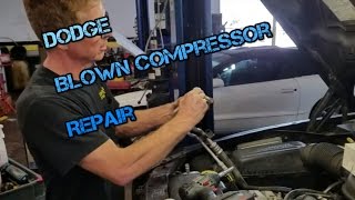 2002 Dodge Durango   Blown Compressor