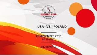 USA v Poland - FIVB Volleyball Men's World Cup Japan 2015