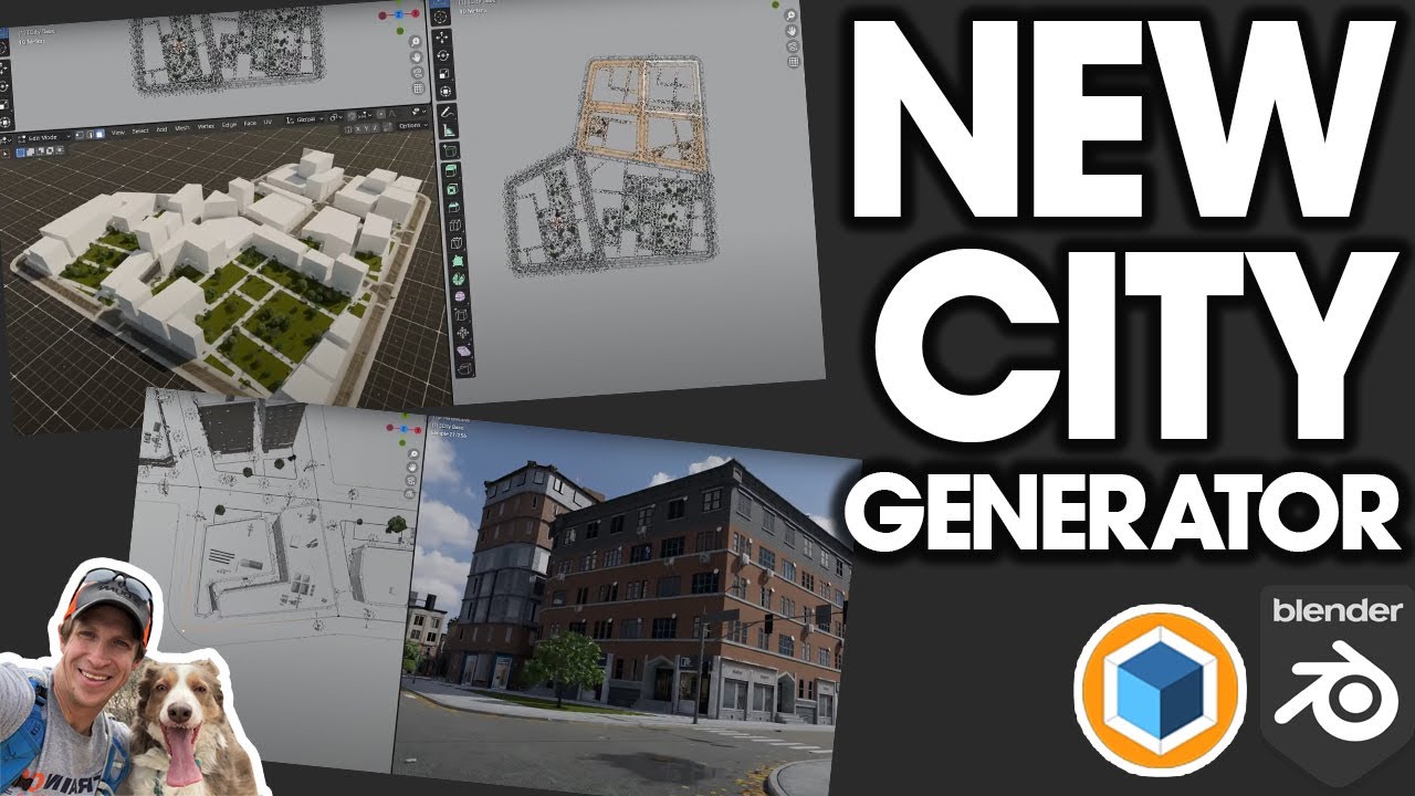 Icity A New City Generator For Blender Is Here Youtube