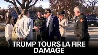 Trump arrives in LA to survey wildfire damage | West Coast Wrap