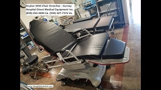 Stryker 5050 Stretcher Chair Gurney