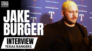 Jake Burger Discusses Trade to Texas Rangers, Moving to 1st Base \u0026 Wearing No. 21 for Daughter