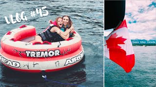 HIKING BOATING AND CANADA DAY!!!