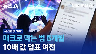 [사건현장 360]매크로 막는 법 5개월…10배 값 암표 여전 | 뉴스A