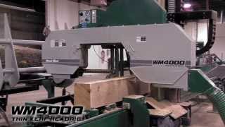 WM4000 Industrial Sawmill - High Production Thin-Kerf Headrig | Wood-Mizer