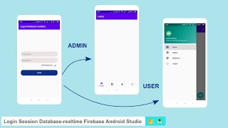 Login Session Database-realtime Firebase Android Studio