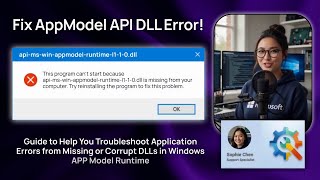 Fix AppModel API DLL Error!