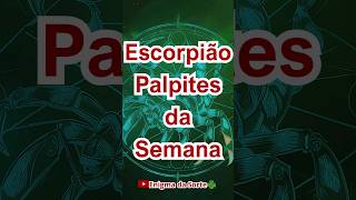 NÚMEROS DA SORTE ESCORPIÃO #númerosdasorte