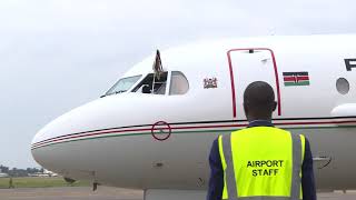 Kenya's President William Ruto and Somalia's Hassan Sheikh Mohamud arrive in Uganda for CAADP summit