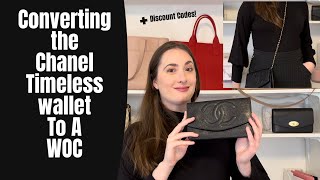 Converting The Vintage Timeless Chanel Wallet to a WOC | Chains, Conversion Kits, and Discount Codes