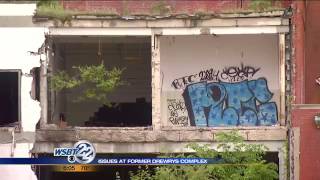 Recent fire reveals issues at former Drewrys Complex