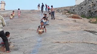 Natural slider at mundargi(Gadag)