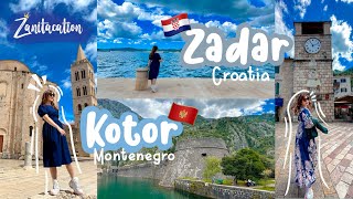 🇭🇷🇲🇪 Zanitacation | 🤩 เที่ยวCroatia 3 เมือง: Zadar, Dubrovnik, Split + Kotor, Montenegro Part 1