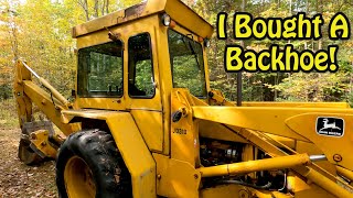 I Got A Backhoe!