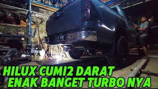 hilux fullsystem spek harian touring suara gahar✅️ bengkel knalpot 24 jam