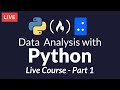 Data Analysis with Python: Part 1 of 6 (Live Course)