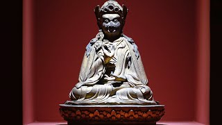 [Antique Appreciation]Glit Bronze Statue of Master|National Museum of China|