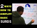 Learn How to Simplify SURDS in Algebra (Perfect for Any Surd Expression)