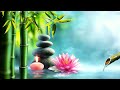 relaxing piano music 🎵 calming sleep music water sounds healing music meditation music lotus