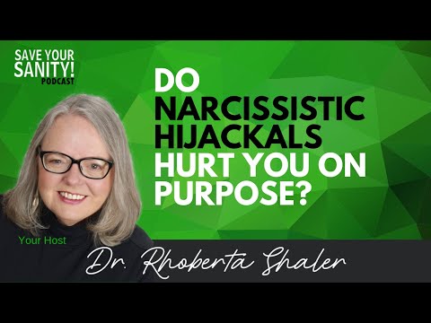 Do narcissistic abuses hurt you on purpose?
