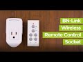 BN-LINK Wireless Remote Control Electrical Outlet Switch, 1 Remote + 1 Outlet