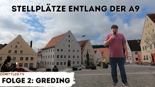 Stellplätze entlang der A9 | Folge 2: Greding im Altmühltal (Mittelfranken) | Ermittler.TV