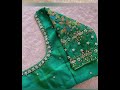 traditional wedding maggam work blouse designs bollywoodstyle fashion indianwedding partywear