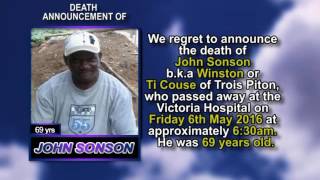 John Sonson short