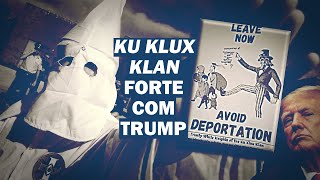 GRUPO SUPREMACISTA BRANCO DISTRIBUIU PANFLETOS CONTRA IMIGRANTES NA POSSE DE TRUMP | Cortes 247