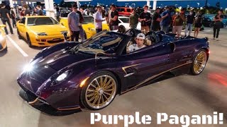 PAGANI STEALS THE SHOW!! Ft. Bugatti and Laferrari!