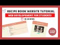 CREATING RECIPE WEBSITE in 30 mins | WEBSITE FOR STUDENTS | CODE.ORG WEB LAB PART-24 | TUTORIAL