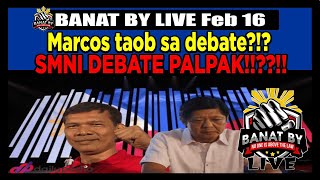 SMNI DEBATE PALPAK?!? Marcos taob sa debate