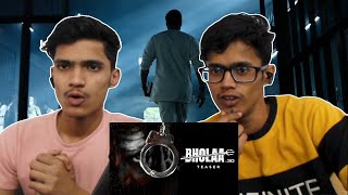 Bholaa Official Teaser | Bholaa In 3D | Ajay Devgn | Tabu || Brozz React