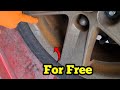 How To Make Your Alloys Wheels Rust For Free #shorts