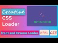 Creating: Mind Blowing CSS Loading Animation Effect | Easy | Fast!