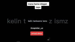 #omadshou #zapis