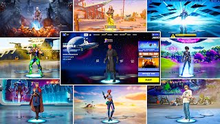 Evolution of All Fortnite Lobby Backgrounds (Season 1 - Season 24)