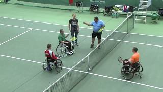 Wheelchair Tennis Masterclass @ SEB Arena, Vilnius, LT - Day 1