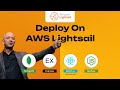 Deploy Your MERN Stack App on AWS Lightsail in Minutes! or Hours.