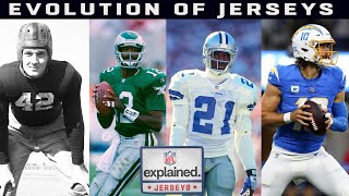 Evolution of NFL Jerseys! | NFL Explained