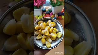 😋#Mini lunch box series 34@Tinycooking1625 #venpongal#chutney#buttercorn#shorts #shortvideo