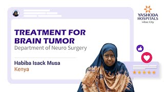 Treatment for Brain Tumor (Medulloblastoma) | Yashoda Hospitals Hyderabad