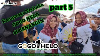 Kampanye Terbuka GOGO HELO Part 5 di BENANGIN