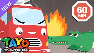 Tayo Animal Rescue Team Full Compilation | Learn Animal Cartoons for Kids | Tayo the Little Bus