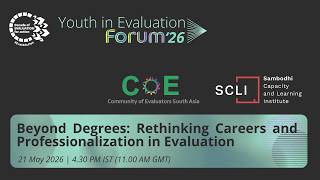 Beyond Degrees: Rethinking Careers and Professionalization in Evaluation