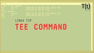 How to use the tee command: 2-Minute Linux Tips