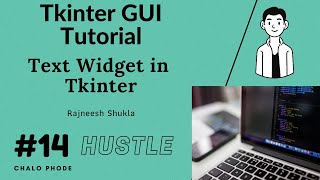 Text area In Tkinter(GUI) with Python #14👍
